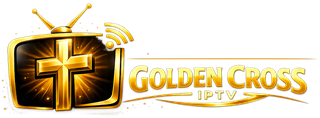 Logo oficial GoldenCross IPTV premium