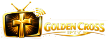 Logo GoldenCross IPTV com suporte 24h